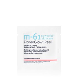 M-61 PowerGlow® Peel- 10 Treatments- 1-minute, 1-step exfoliating glow peel with glycolic, vitamin K & chamomile