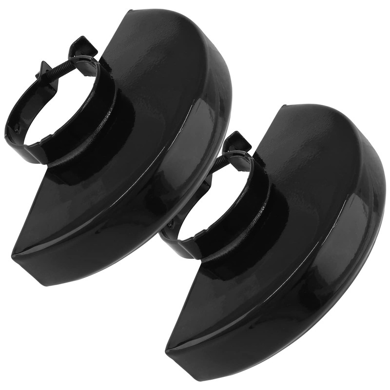 Jiozermi 2Pcs Metal Angle Grinder Guard, Black Adjustable Angle Grinder