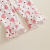 MAHUAOYIXI Toddler Girl Pajamas Set Loungewear Sleepwear Outfits Heart Print