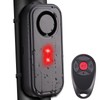 Koolertron Bicycle Alarm 113 dB, Bicycle Alarm Systems with Warning