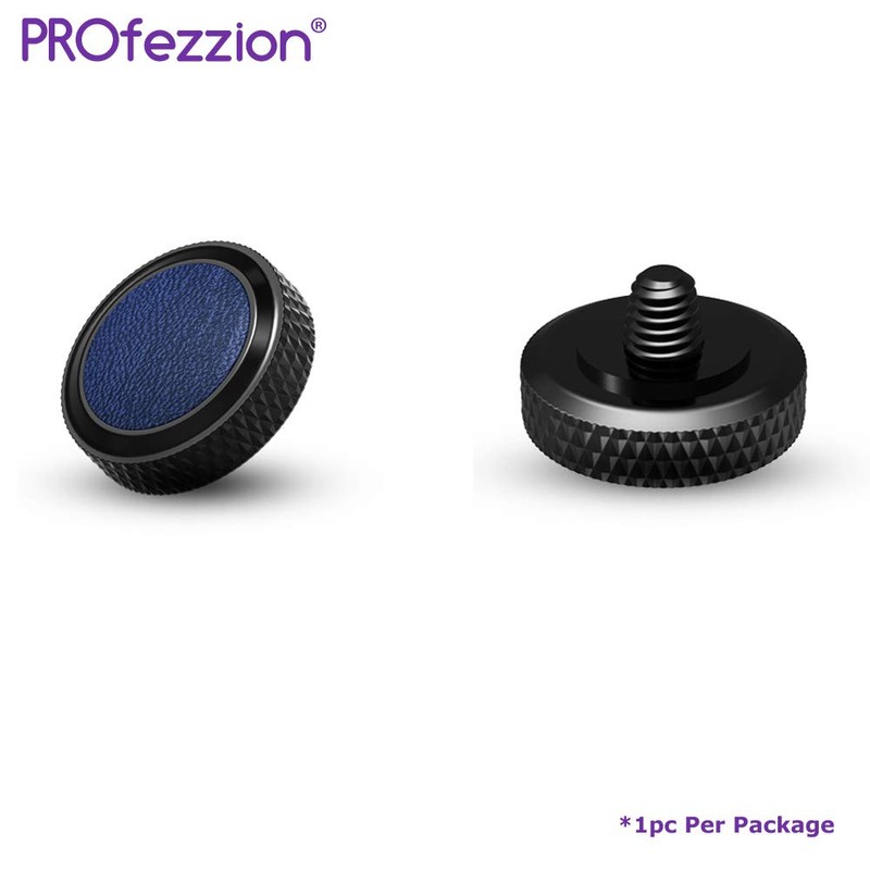 PROfezzion Deluxe & Sturdy Brass Soft Release Button with Microfiber