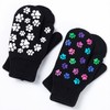 Pretty Paw Print Fleece Lined Mittens Gifts for Women Mom