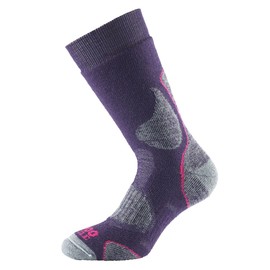 1000 Mile Women's Mile Women s 3 Season Walking Socks Purple Medium Size UK 6 8 5, Purple, Medium Size UK - 8.5