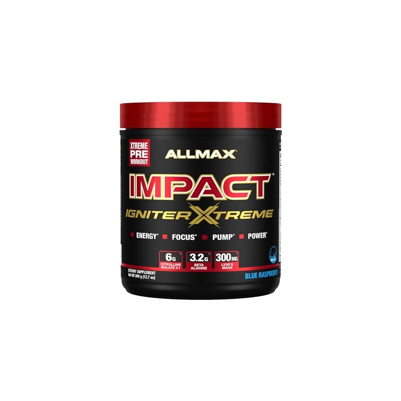 ALLMAX Nutrition Impact Igniter Extreme 360 gr 40 ser Blue
