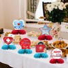 INNORU Nurse Graduation Table Honeycomb Centerpieces, Congrats Nurse RN Grad