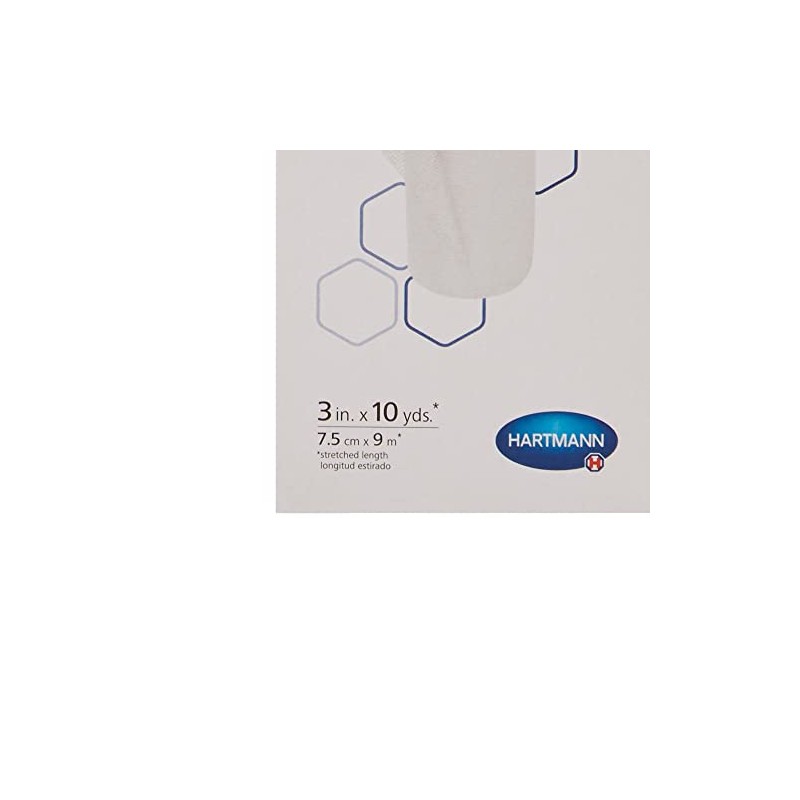 Hartmann 47300000 Econo-Paste Latex-Free Conforming Zinc-Oxide Paste Bandage, 3" Width,