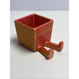 Planter Funny Multicolor Small Paintable Easter Gift Seedling Cactus Flower