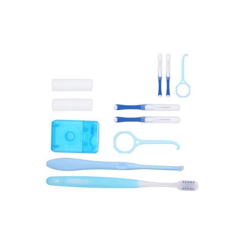 Kit de Cuidado Bucal de Ortodoncia, Cepillo de Limpieza de
