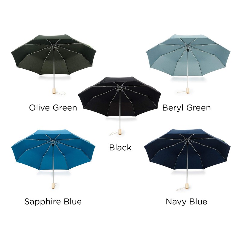 RainPOP Compact Umbrella, Lightweight, Portable, Durable, Waterproof, Windproof