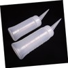 TOVINANNA 5pcs Curly Hair Bottle Hairdressing Scale Applicator for Travel