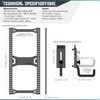 Savior Equipment Horizontal Steel Wall Mount Firearm Rifle Display Rack,