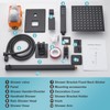 RTTWYYUU Matte Black Shower Head and Handle Set 10 Inch,