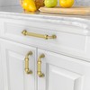 Asidrama 10 Pack 5 Inch(128mm) Brushed Gold Kitchen Cabinet Handles,