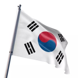 Unbranded 3x5' Foot Korea Flag Korean National Flags Polyester 3 X 5 Ft Outdoor Indoor