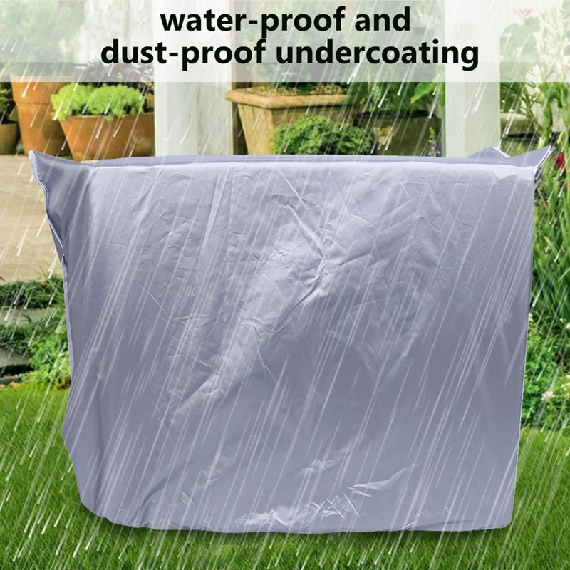 Universal Outdoor Air Conditioner Cover Air Conditioner Cover Dustproof Snow