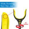 2 Pack 21 Inch Grabber Reacher with Rotating Jaw -