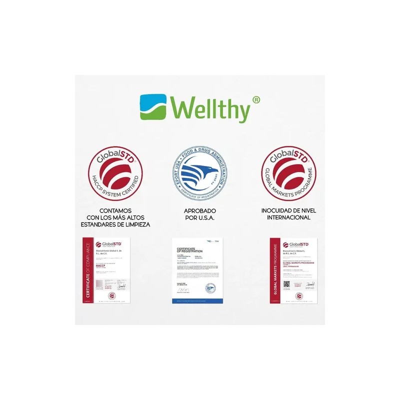 Biotina Magnesio Marino Caps Wellthy