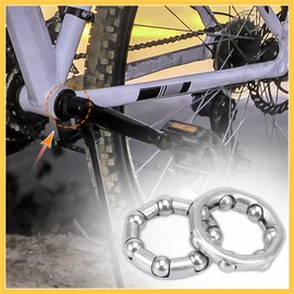 BULLSPANN Ball Bearing Cage Crank 37.6mm x 7 Bearing Wheel Bearing Retainer 2pcs for Bicycle Replacement