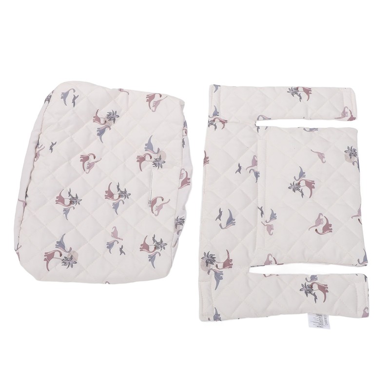 Baby High Chair Cushion Waterproof Nylon Seat and Back Protection
