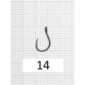 PRO FILSTAR 10 Piece Fishing Hook Set Barbless N14 - Method Feeder - Carp Fishing Hooks - Carp Fishing Accessories - Pop Up Boilies Carp Hooks - Carp Fishing Hooks - Carp Rigs - Fishing Accessories