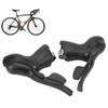 2Pcs 2x7 Speed Bike Shifter Brake Levers Aluminum Alloy PVC