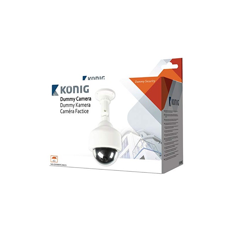 König SAS-DUMMYCAM25 Dummy Outdoor Mini Speed Dome Camera