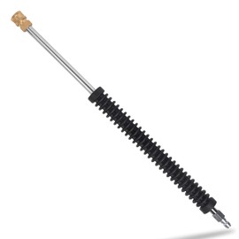 McKillans® Car Pressure Washer Extension Wand - Power Washer Wand Extension for Car Wash - Short Pressure Washer Wand Replacement - Pressure Washer Accessories & Attachments - 1/4” Quick Connect Plug
