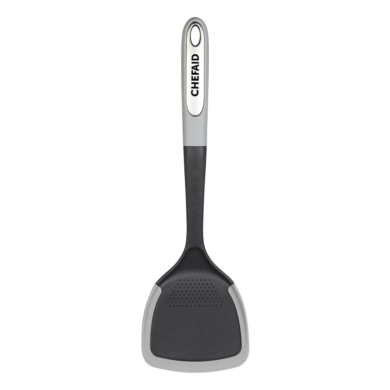 Chef Aid Nylon Jumbo Turner, Essential Kitchen Utensil, Includes Grating