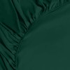 Utopia Bedding Fitted Sheet Double, Emerald - Deep Pocket 14