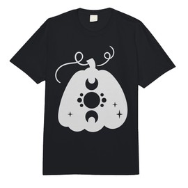 Mystical Stars & Moon Fall Pumpkin Witch Comfort Colors Adult Heavyweight T-Shirt