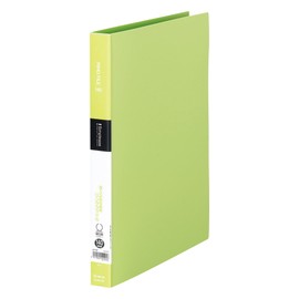 King Jim 641SP Kimi Ring File, Simple, Yellow-Green A4