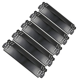 Uniflasy Porcelain Replacement Parts for Home Depot Nexgrill 720-0830H, 5 Burner 720-0888, 720-0888N, 720-0882A, 720-0882S, 6 Burner 720-0896B, 720-089 Gas Grill Heat Plates, Burner Cover, Flame Tamer
