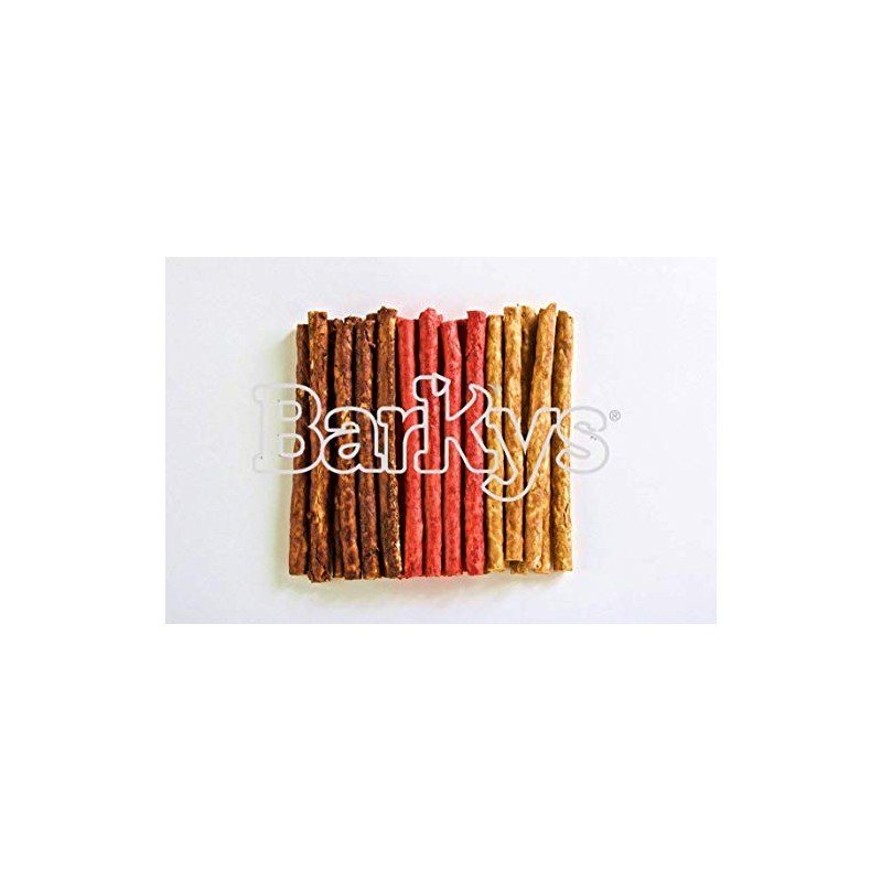 Barkys 25 Palitos Carnaza 5"x10" Energy + Immunity - Sabor