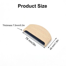 LZGOPE Cashmere Comb Sweater Planer Wool Comb Wooden Pilling and Lint Picker Manual Portable Clothing Brush Tool for Clothing Pilling Knitwear Wool Scarf Wool Coat Pants Care (3 pcs)