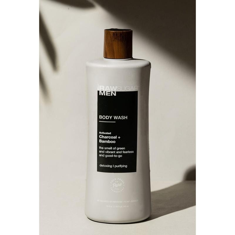 Men's Body Wash | Charcoal + Bamboo | 25 fl