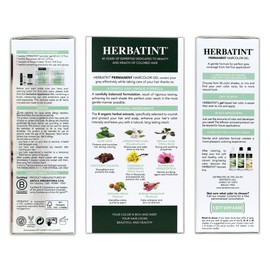 Herbatint Permanent Haircolor Gel, 7R Copper Blonde, Alcohol Free, Vegan, 100% Grey Coverage - 4.56 oz