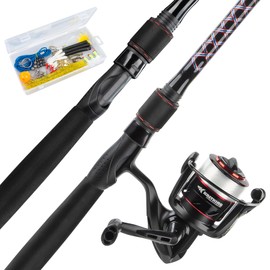 KastKing Brutus Spinning Fishing Reel Combo - 2Pc Blanks, 7'0" MH 4000 Reel