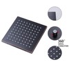 Oil Rubbed Bronze Shower Head Blucky 8 inch High Pressure