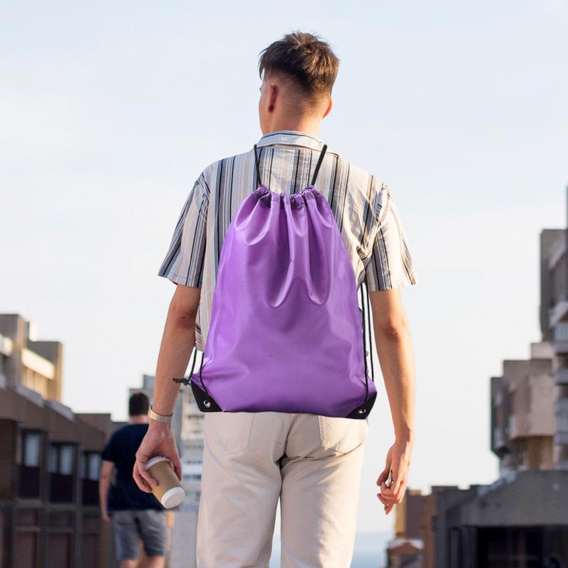 FFDHWU 3 Pieces Of Drawstring Pockets, Adjustable Drawstring Backpack, Waterproof