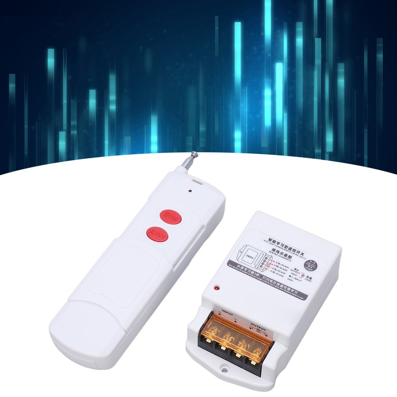 Remote Control Relay Switch Wireless RF Controller AC 380V for