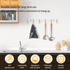 WYYFXY® Pack of 2 Kitchen Hook Rack, Stainless Steel Coat