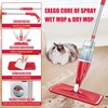 Spray Wet Mops for Hardwood Floor Cleaning: EXEGO Microfiber Dry