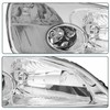 TUSDAR Headlight Assembly Compatible with 2001 2002 2003 Honda Civic