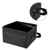 Collapsible Basin Leakage Proof Portable Folding Camping Bucket for Travel