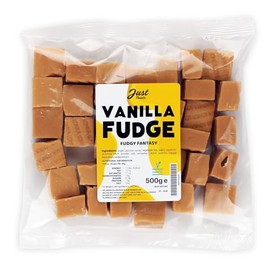Just Treats Vanilla Fudge (500g Share Bag)