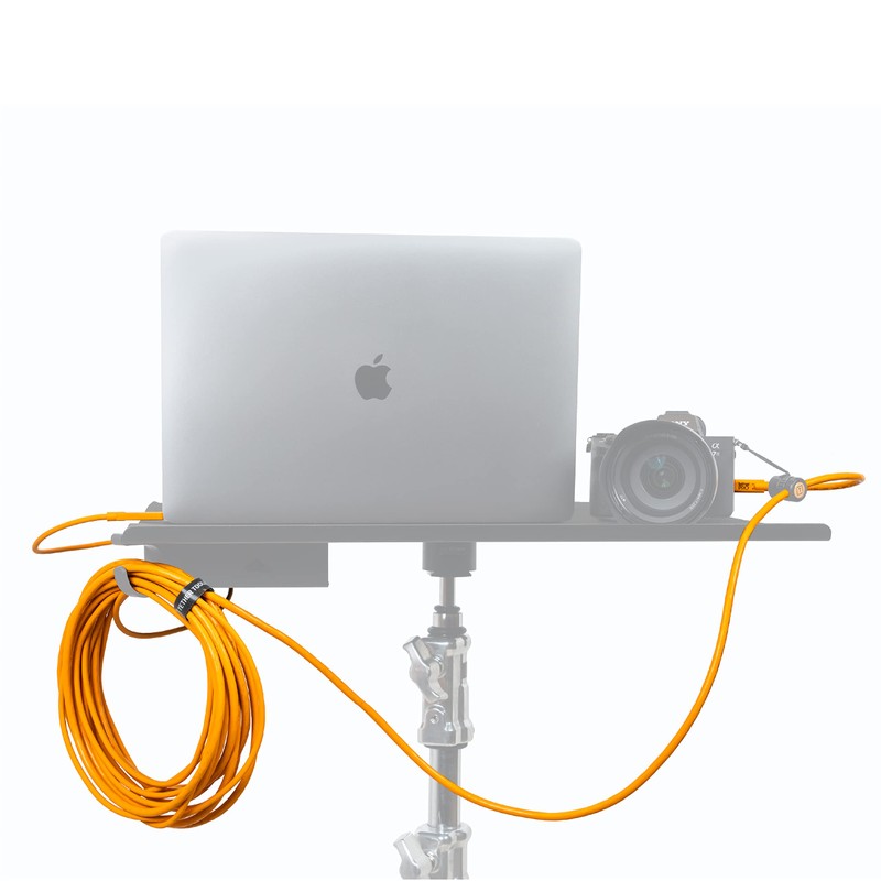 Tether Tools TetherBoost Pro 31' USB-C to Micro-B Cable, Orange