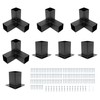 Gelacie Pergola Brackets Kit (Actual 3.9''x3.9'') 4x4 Woodworks Pergola Kit