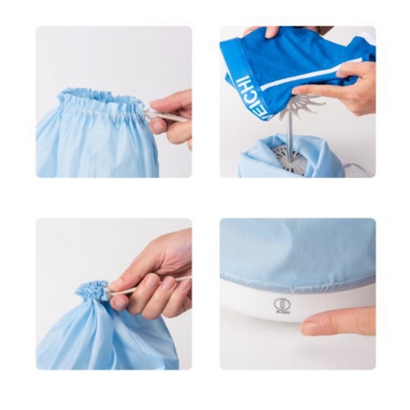 Portable Household Clothes Drying Bag Mini Folding Electric Dryer Machine