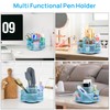 Topwey Pen Holder for Desk, Rotating Pencil Holder, Cup Holder