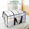 BALEINE 4-Pack Oversized Moving Bags with Reinforced Handles, Heavy-Duty Storage